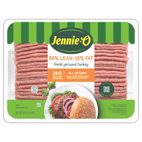 Jennie-O® 85% Lean 15% Fat Ground Turkey Perspective: front