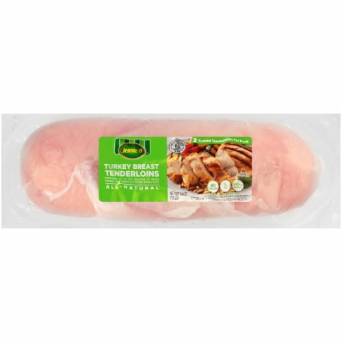 Jennie-O All-Natural Turkey Breast Tenderloins Perspective: front