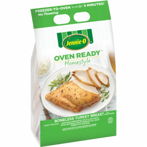Jennie-O Oven Ready Homestyle Boneless Turkey Breast with Gravy Packet Perspective: front