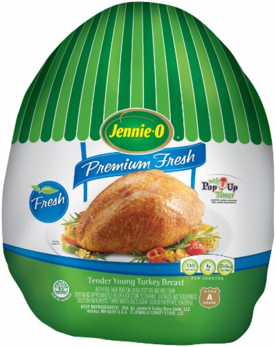 Jennie-O Premium Fresh Tender Young Turkey Breast (4-7 lb Avg) Perspective: front