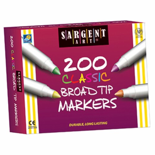 Sargent Art Inc. SAR221527 Sa Markers Best Buy Assort 8 Colors Perspective: front