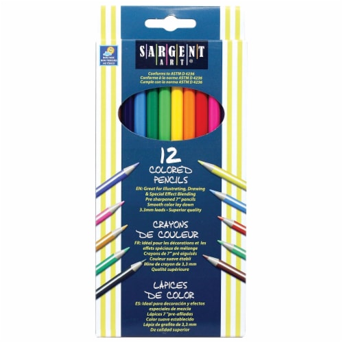 Sargent Art Colored Pencils Perspective: front