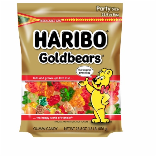 Haribo Gold-Bears Gummy Bears Candy: 5LB Bag