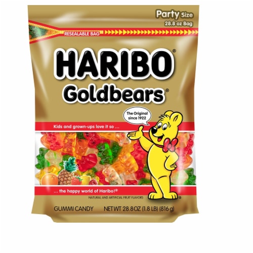 Haribo® Goldbears® Gummi Candy Perspective: front
