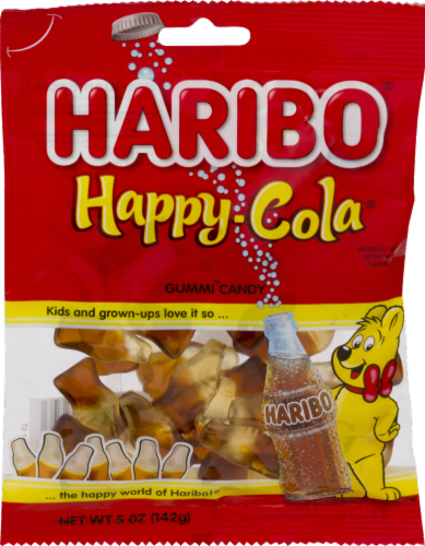 Haribo® Happy Cola® Gummi Candy Perspective: front