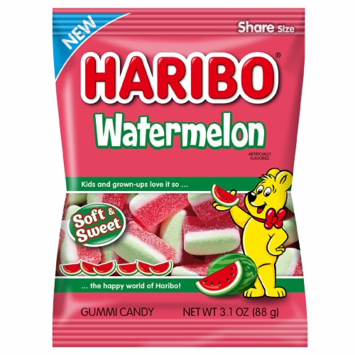 Haribo® Watermelon Soft & Sweet Gummi Candy Perspective: front