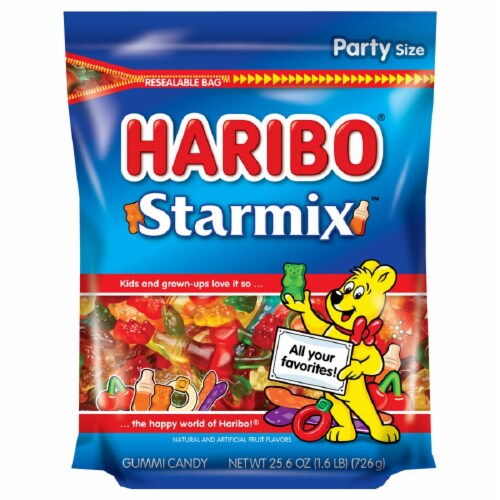Haribo® Starmix™ Gummy Candy Perspective: front