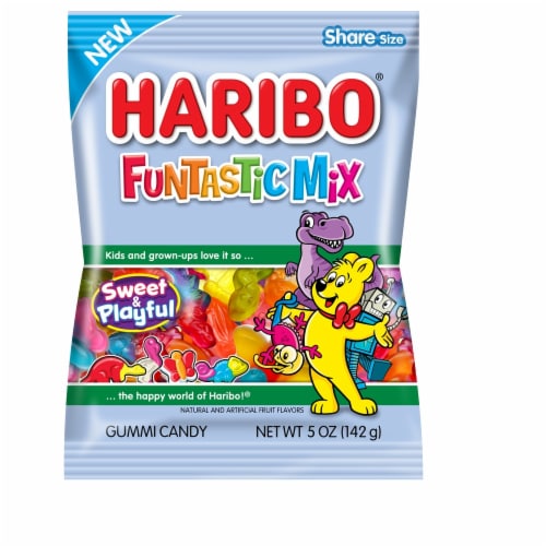Haribo Funtastic Mix Gummi Candy Perspective: front