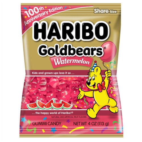 Haribo® Goldbears® Watermelon Gummi Candy Perspective: front