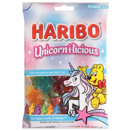 Haribo® Unicorn-i-licious Gummi Candy Perspective: front