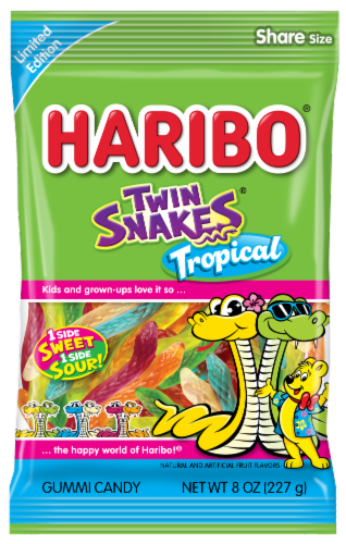 Haribo® Twin Snakes® Tropical Perspective: front