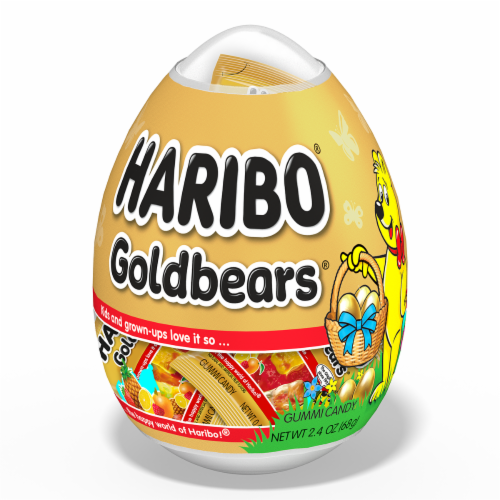 Haribo® Goldbears Easter Egg Perspective: front