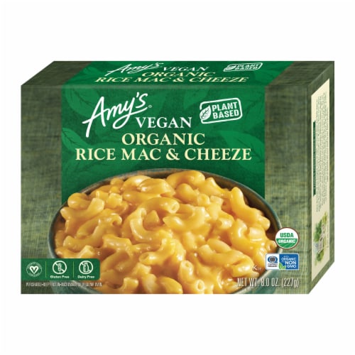 Amy's® Vegan Rice Macaroni & Cheeze Frozen Meal Perspective: front