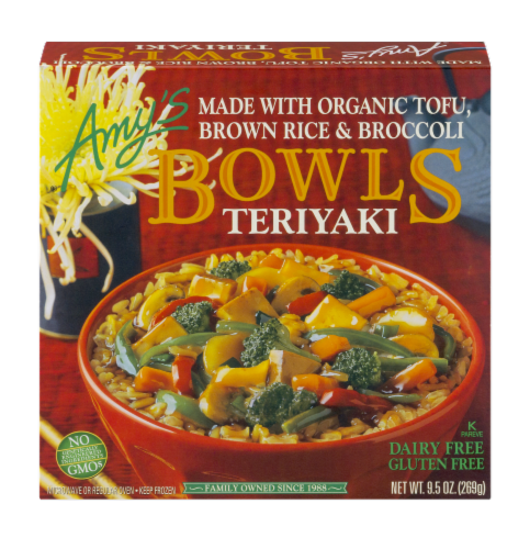 Amy's Teriyaki Bowl Perspective: front