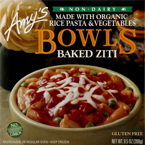 Amy's Gluten Free Baked Ziti Bowl Perspective: front