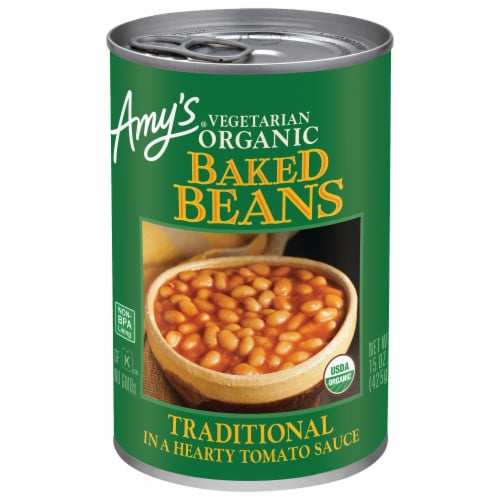 Amy's Organic Vegetarian Traditional Baked Beans Perspective: front