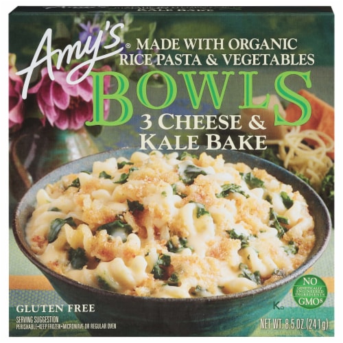 Amy’s® Gluten Free 3 Cheese & Kale Bake Bowls Frozen Meal