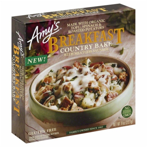 Amy's Country Breakfast Bake Perspective: front
