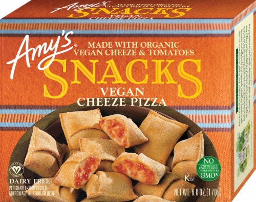 Amy's® Vegan Cheeze Pizza Snacks Perspective: front