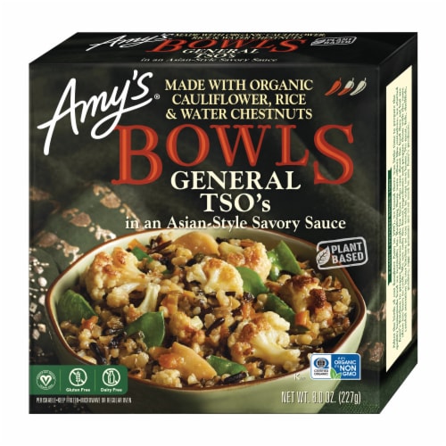 Amy's General Tso's Bowls Perspective: front