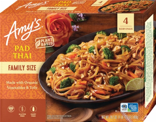 Amy's® Kitchen Family Size Pad Thai Frozen Entree, 28.2 oz - Kroger