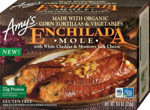 Amy's® Mole Cheese Enchilada Perspective: front