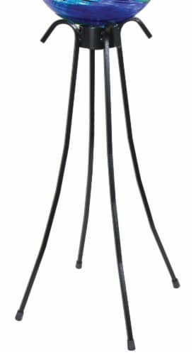 Echo Valley Low Profile Gazing Globe Black Stand Perspective: front