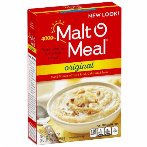 Malt-O-Meal® Original Hot Wheat Cereal Perspective: front