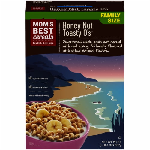 Mom's Best® Honey Nut Toasty O's® Cereal, 20 oz - Kroger