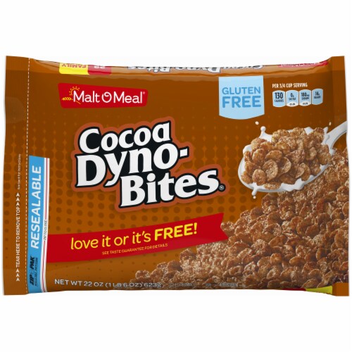 Malt-O-Meal® Cocoa Dyno Bites® Cereal Perspective: front