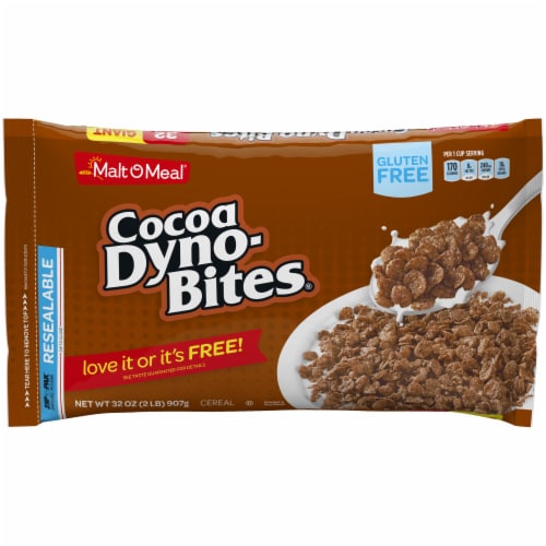 Malt-O-Meal® Cocoa Dyno-Bites Cereal Perspective: front