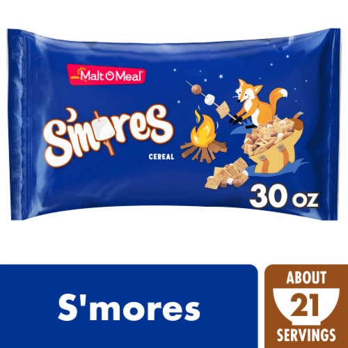 Malt-O-Meal® S'mores Cereal Perspective: front