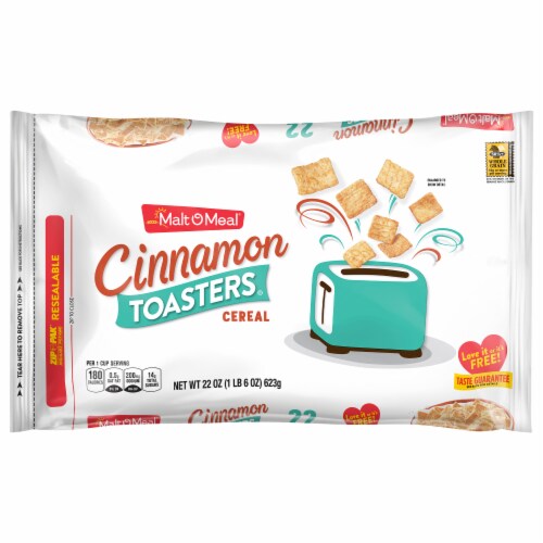 Malt-O-Meal® Cinnamon Toasters® Bag Cereal Perspective: front