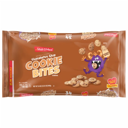 Malt-O-Meal® Chocolatey Chip Cookie Bites Cereal Perspective: front