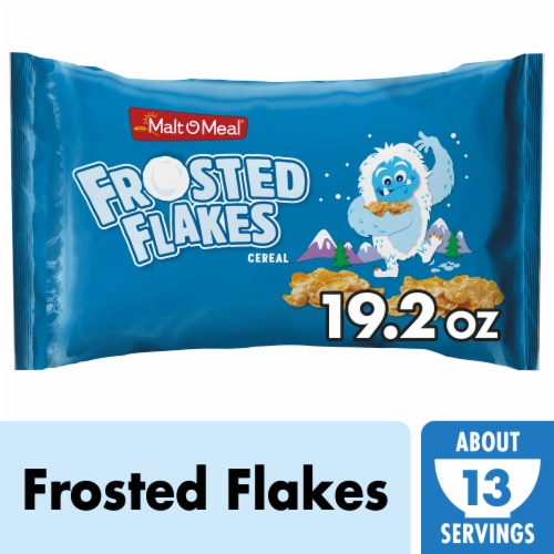 Malt-O-Meal® Frosted Flakes Bag Cereal Perspective: front