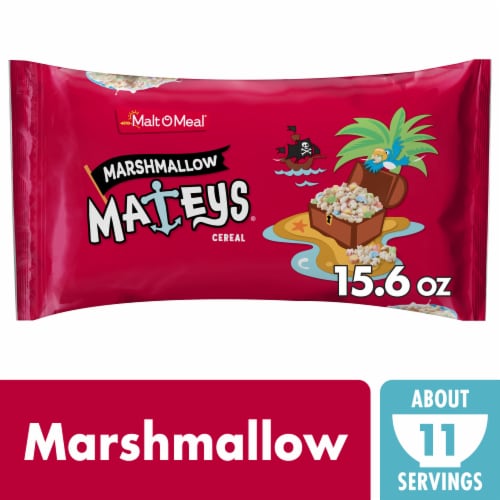 Malt-O-Meal® Marshmallow Mateys® Cereal Perspective: front
