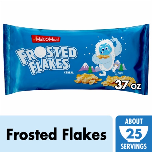 Malt-O-Meal Frosted Flakes Family Size Bag Cereal, 37 oz - Kroger