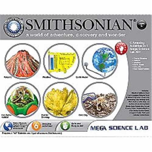 NSI International Smithsonian Mega Science Lab Educational Toy Perspective: front