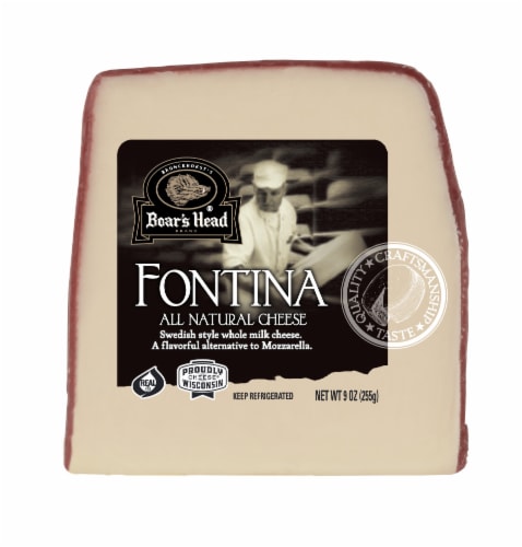 Boar's Head® Fontina Cheese Perspective: front