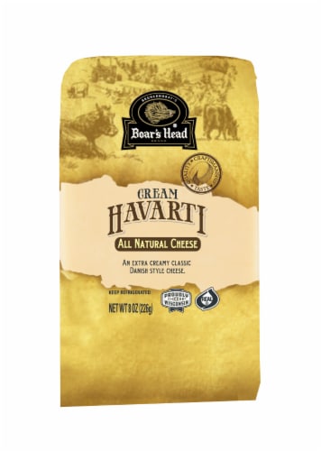 Boar's Head Cream Havarti Cheese Perspective: front