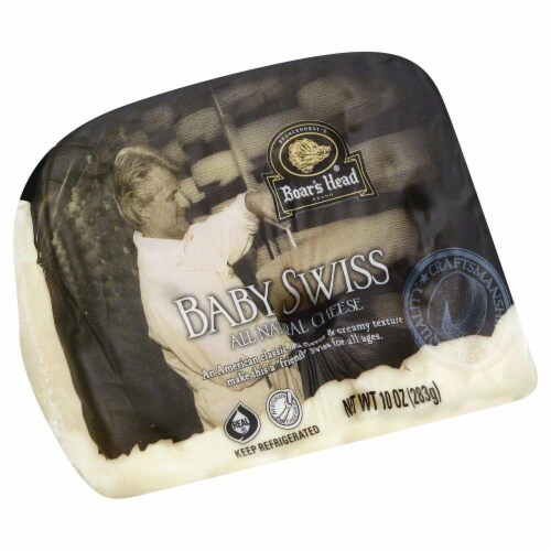 Boar's Head Baby Swiss Cheese Perspective: front