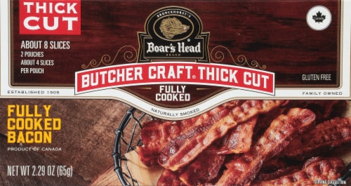 Kroger® Fully Cooked Hardwood Smoke Flavor Traditional Bacon, 2.1 oz -  Kroger