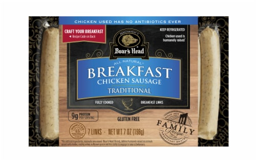 Boar's Head Traditional Breakfast Chicken Sausage, 7 oz - Gerbes