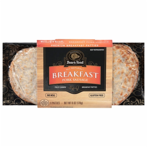 Boar’s Head Breakfast Pork Sausage Perspective: front