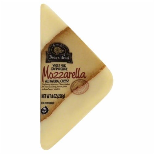 Boar's Head Whole Milk Mozzarella Cheese Perspective: front