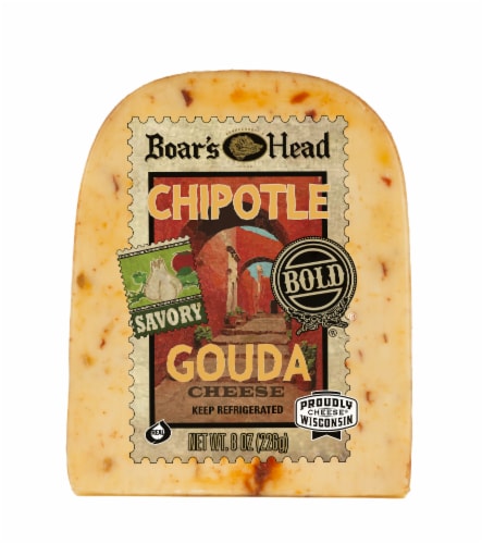 Boar's Head Chipotle Gouda Cheese Perspective: front