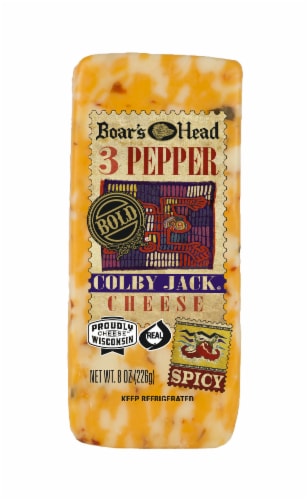 Boar’s Head Three Pepper Colby Jack Cheese