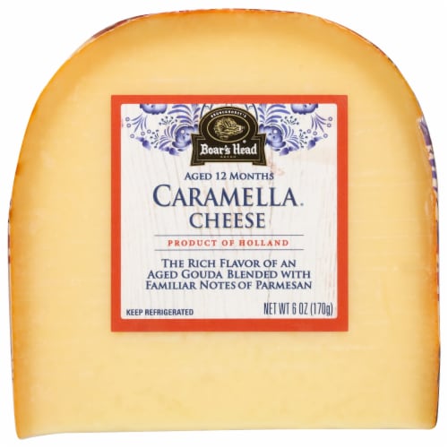 Boar's Head Caramella Cheese Perspective: front