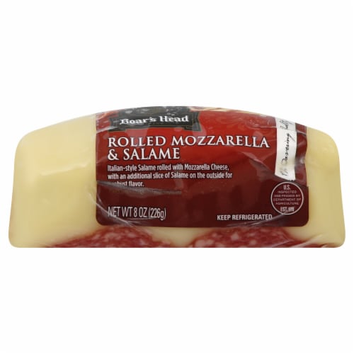 Boar’s Head Rolled Mozzarella Cheese & Salame