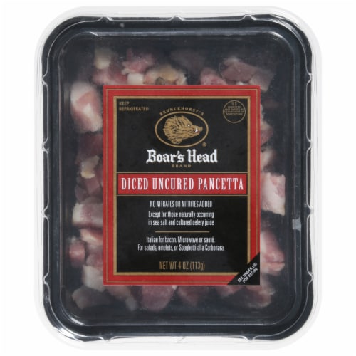 Boar's Head Uncured Pancetta Perspective: front